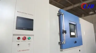 LIB MIL-STD-810 부는 먼지 챔버