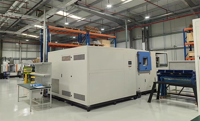 MIL-STD-810 날리는 먼지와 모래 챔버 DIM-2000 UAE 연구소에 전달