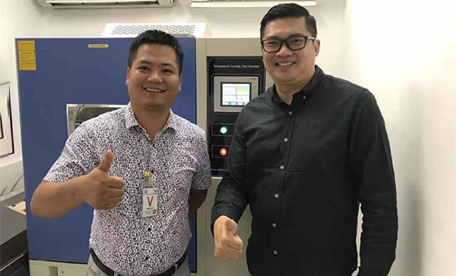 말레이시아에서 사용되는 LIB 온도 습도 시험 약실 TH-225B