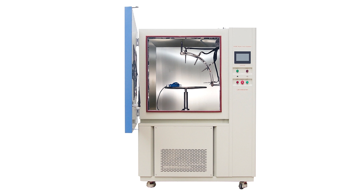 LIB IPX9K 고압 물 스프레이 시험 챔버