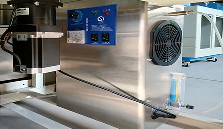 오존 가스의 자동 제어