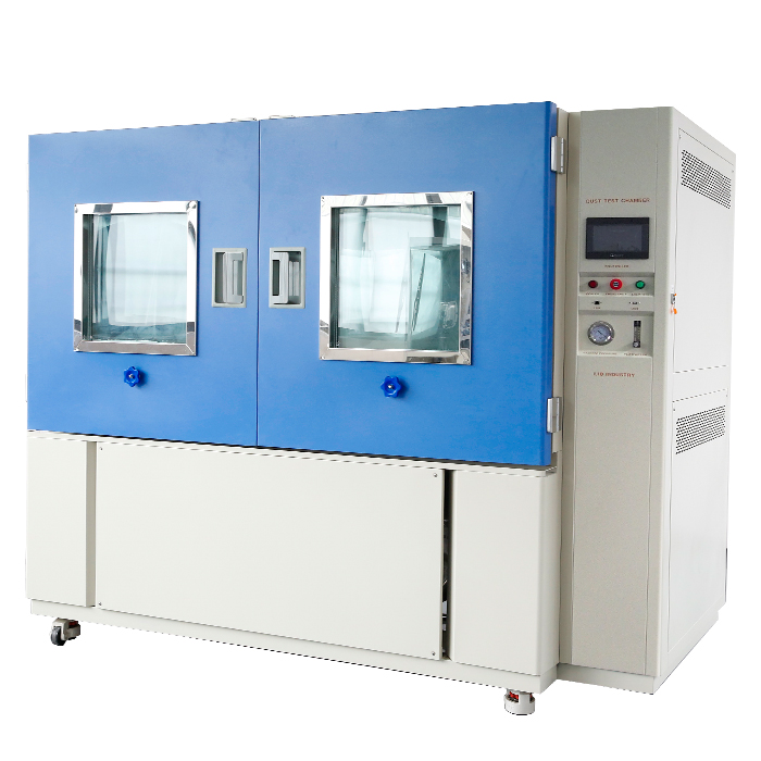 모래와 먼지를 위한 정적 노출 챔버