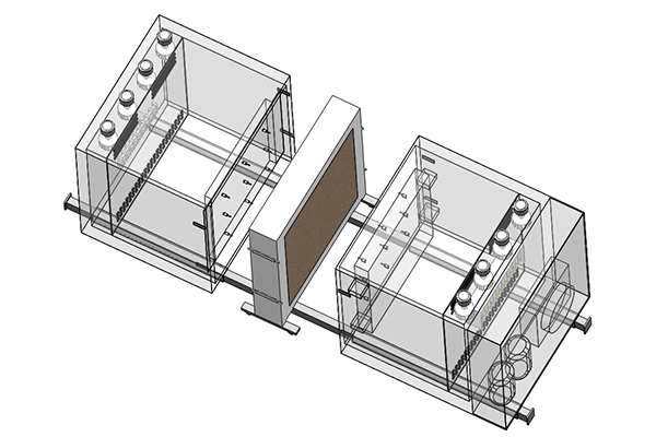 벽의 꾸준한 열 전도도 성능 테스트를위한 LIB 맞춤형 챔버