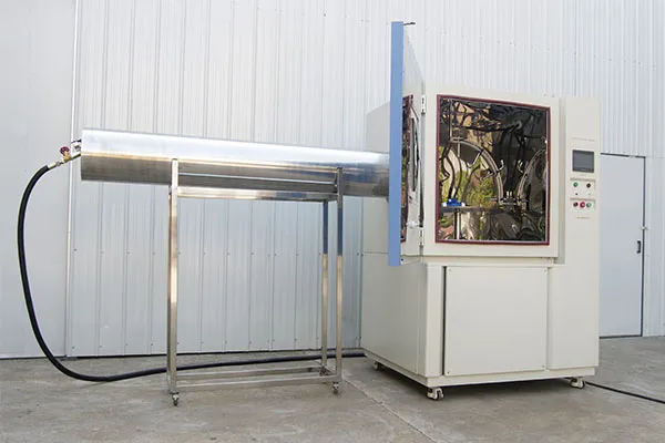 비에서 고압 스프레이까지: LIB IP6K9K 시험 기계는 당신을 덮었습니다