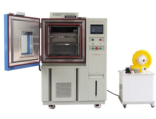 LIB 산업의 고정밀 CO2 및 SO2 환경 챔버로 UL 2431 준수 즉시 달성