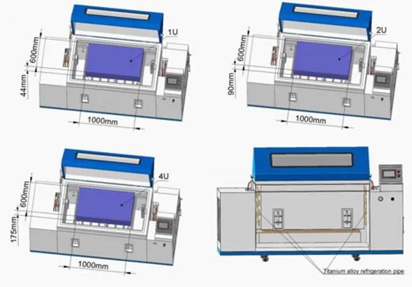 서버가 LIB 산업으로 5000 W의 열을 생성 할 때 부식을 어떻게 테스트합니까?